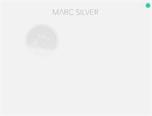 Tablet Screenshot of marcsilver.net